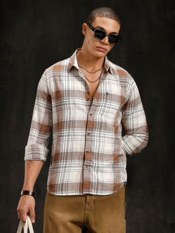 WROGN - Checkered Cotton Slob Shirt