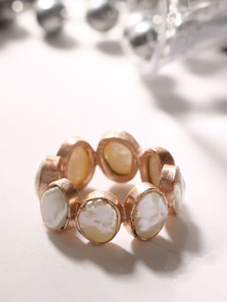 Mitali Jain - Charlotte Rose Gold Pearl Band Ring (8)