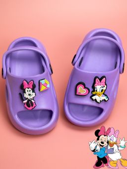 Yellow Bee - Disney Minnie & Daisy Duck Sandals for Girls - Purple