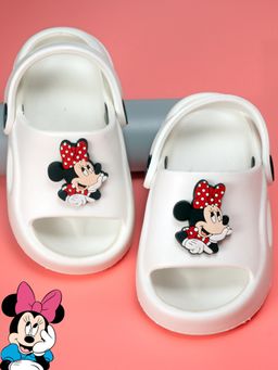 Yellow Bee - Disney Minnie Mouse Sandals For Girls - White