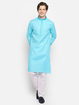 Devoiler - Regular Fit Long Kurta For Men
