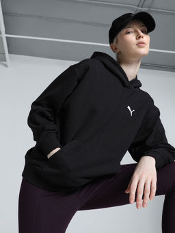 Puma - Her Hooded Women's Black Sweatshirt