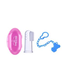 Safe-O-Kid - Baby Oral Care Combo Kit for Babies for Kids Safety, Assorted (6-12 Months)