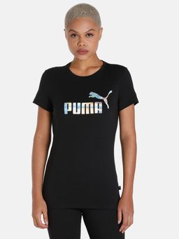 Puma - Ess Monarch Womens Black T-shirt