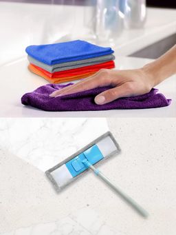 UMAI - Microfiber Cleaning Cloth Wet And Dry Mop Refiller (Grey)