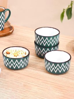 Nestasia - Small Bowl Green 200ml (Pack of 4)
