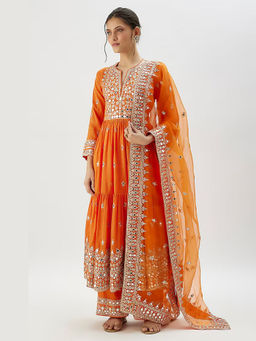Gopi Vaid - Arundhati Anarkali And Palazzo With Dupatta