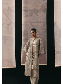 Twenty Nine - Mirrorwork Multi Panel Long Shrug