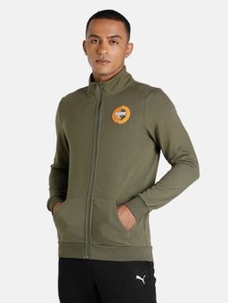 Puma - Graphic Mens Green Jacket