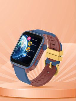 Spiky - Gnome 4G Calling Multi-Ui Ipx7 Waterproof Kids Smartwatch Blue