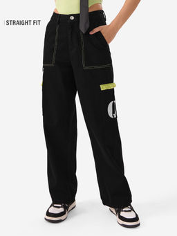 The Souled Store - Original Drama Queen Women Cargo Jeans