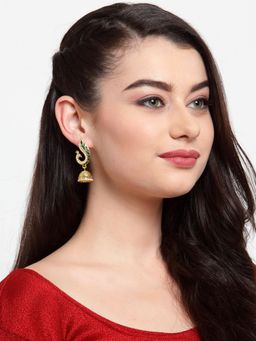 Anika's Creations - Anika's Creation Exclusive Tree Shape Designer Party Wear Earrings