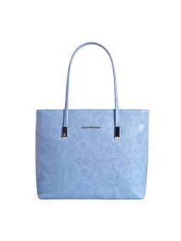 Lino Perros - Women Textured Blue Tote Bag