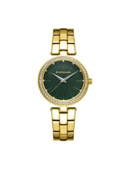 Giordano - Women Analog Round Stainless Steel Green Watch-A2079-66 (M)