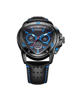 Giordano - Men Analog Asymmetrical Silicon Black Watch-GZ-50132 (M)