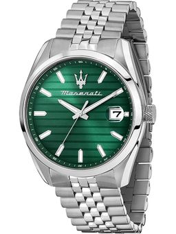 Maserati - Artist Men Analog Round Stainless Steel Green Watch-R8853151027 (M)
