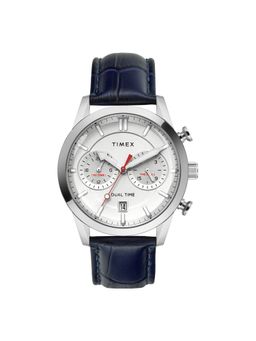 Timex - Men Analog Round Leather White Watch-Tweg176Smu01 (M)