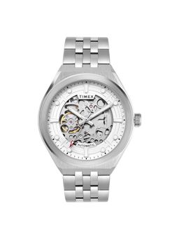 Timex - Men Analog Round Stainless Steel Silver Watch-Tweg286Smu01 (M)