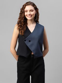 Deebaco - Colour Blocking Womens Waist Coat