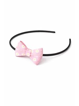 Baby Doe - Pink Daisy Print Hairband