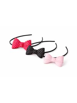 Baby Doe - Multi-Color Polka Dots Hairbands (Pack of 3)