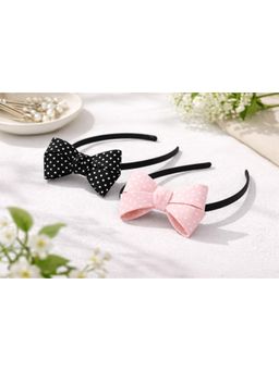 Baby Doe - Multi-Color Polka Dots Hairbands (Pack of 2)