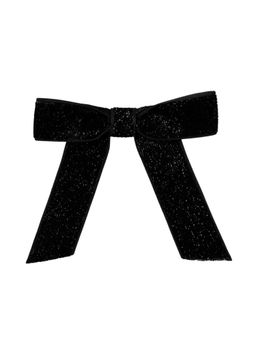 Baby Doe - Black Glitter Bow