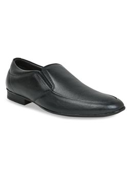 REGAL - Black Men Leather Slip Ons