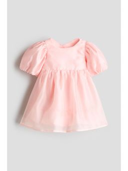H&M - Girls Pink Satin Dress