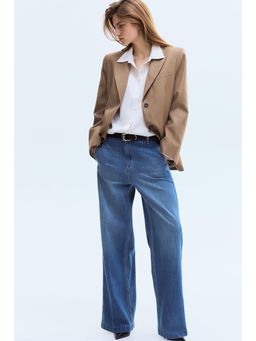 H&M - Women Blue Straight High Jeans