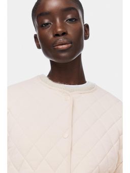 H&M - Women Beige Quilted Jacket