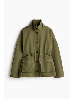 H&M - Women Green Twill Jacket