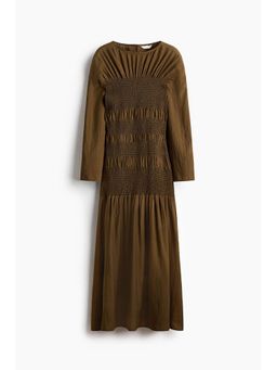 H&M - Women Green Smocked Dress