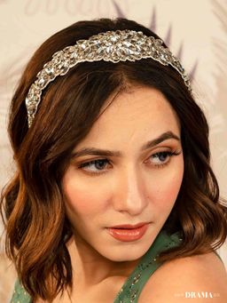 Hair Drama Co. - Rosemary Broad Headband - Silver