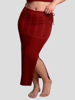 Dermawear - Women's Saree Shapewear SS-406 - Maroon