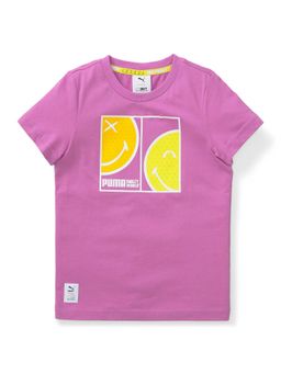 Puma - X Sw Unisex Kids Purple T-shirts