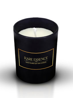RARE ESSENCE - Black Frosted Jar Candle (Mango Coconut)