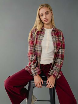 American Eagle - Women Button-Up Shirt
