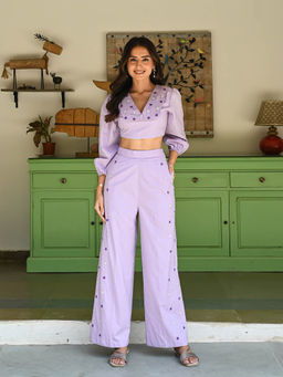 ORDINAREE - Delicate Cotton Co-Ord (Set of 2)