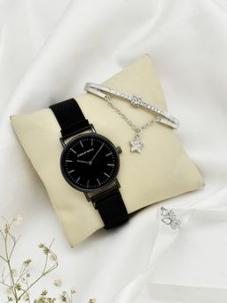 Joker and Witch - Joker & Witch Black Suave Star Love Triangle Watch (Set of 3)