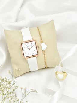 Joker and Witch - Joker & Witch White JoJo Love Triangle Watch (Set of 3)