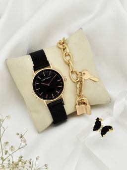 Joker and Witch - Joker & Witch Black Meadow Love Triangle Watch (Set of 3)