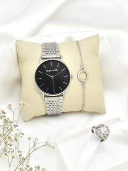 Joker and Witch - Joker & Witch Black Naomi Love Triangle Watch (Set of 3)