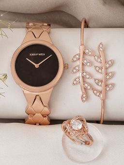 Joker and Witch - Joker & Witch Black Grecian Goddess Love Triangle Watch (Set of 3)