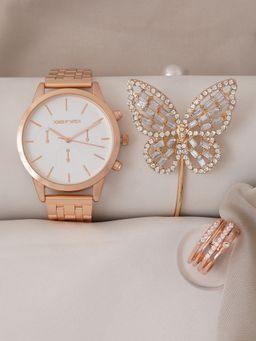 Joker and Witch - Joker & Witch White Emery Love Triangle Watch (Set of 3)