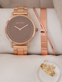 Joker and Witch - Joker & Witch Brown Baileys Love Triangle Watch (Set of 3)