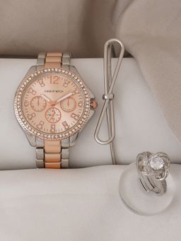 Joker and Witch - Joker & Witch Rose Gold Giovanna Love Triangle Watch (Set of 3)