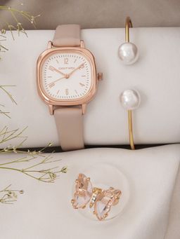 Joker and Witch - Joker & Witch White Lena Love Triangle Watch (Set of 3)