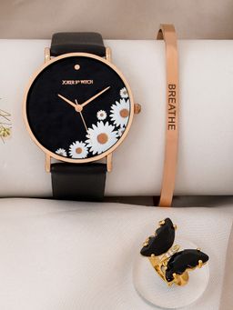 Joker and Witch - Joker & Witch Black Jadiel Love Triangle Watch (Set of 3)