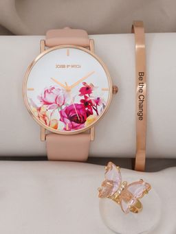 Joker and Witch - Joker & Witch White Rosemary Love Triangle Watch (Set of 3)